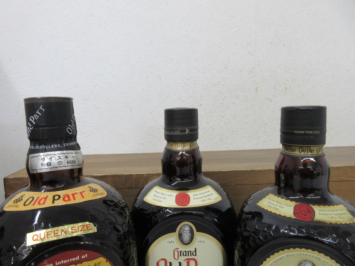 6本セット オールドパー Old Parr 750ml-1000ml 40% 43% スコッチ ウイスキー 未開栓 古酒 1円スタート/11-25-5 オールドパー 6本セット 750ml オールドパー12年未開栓 希少 長S