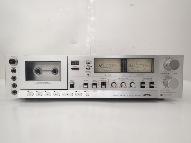 AIWA カセットデッキ アイワ AD-F70 AD F70ジャンク AIWA・カセット