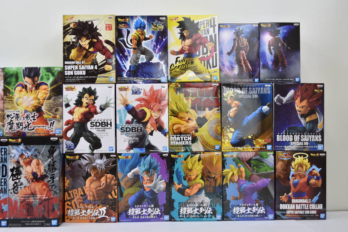 14710) ドラゴンボール プライズ フィギュア まとめ売り 20個セット 