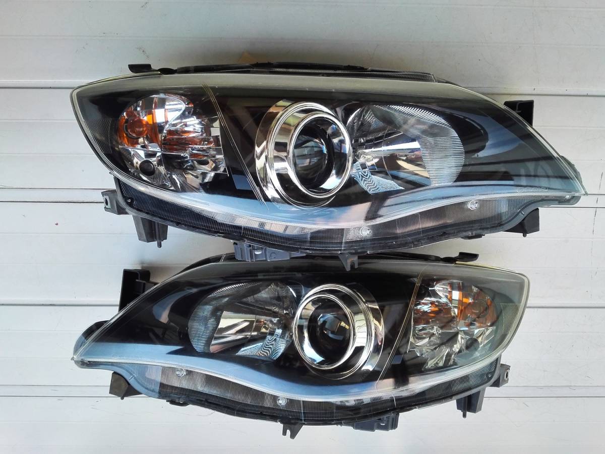 GRB インプレッサ HID ヘッド ライト左右 WRX ・STI・ GVB・ GRF・ GH