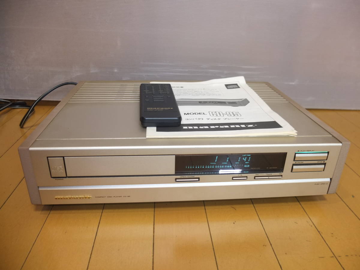 人気SALE，お得 MARANTZ/マランツ CD-95 CDプレーヤー リモコン/取説付(マランツ)｜売買されたオークション情報、yahooの商品情報をアーカイブ公開 - オークファン マランツ