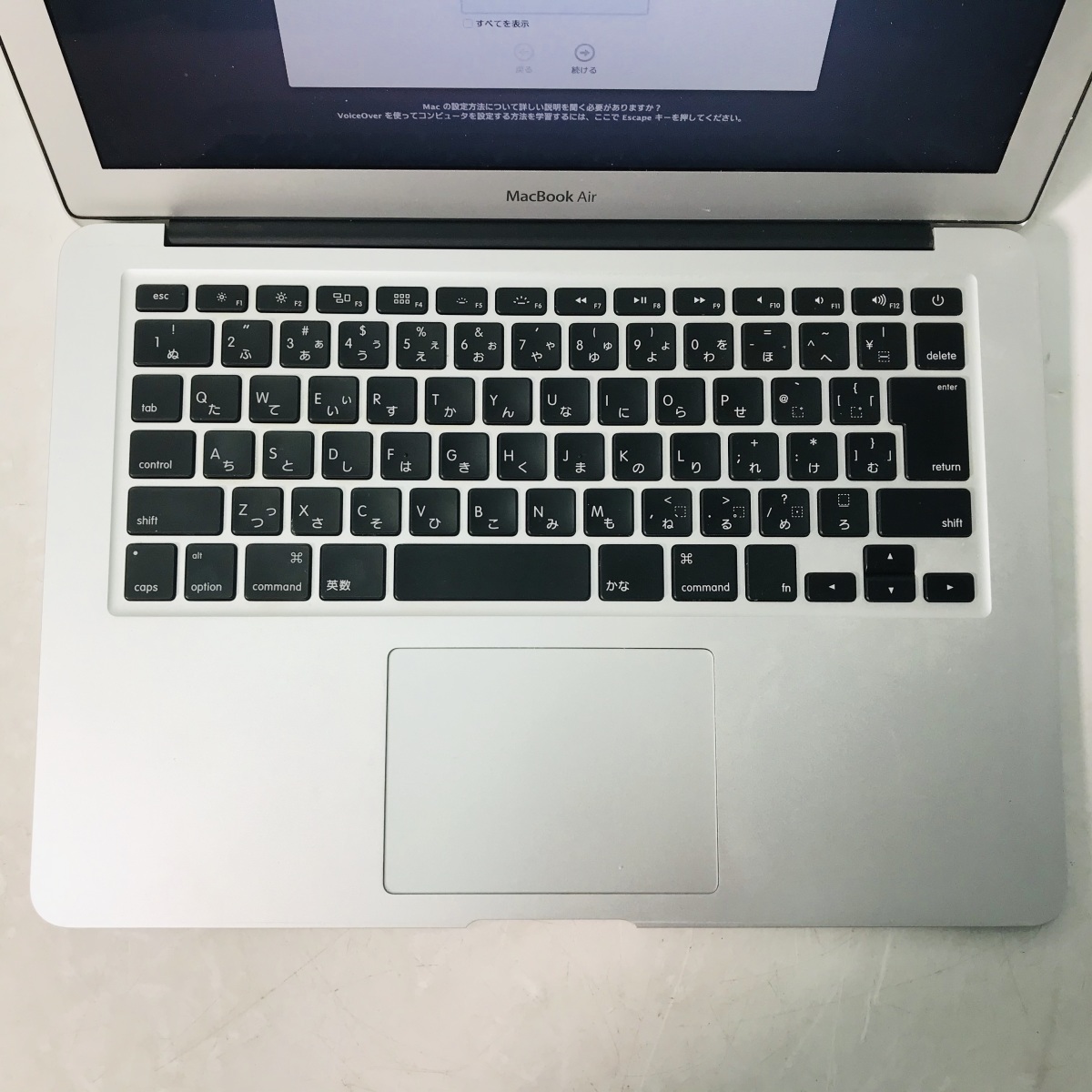 動作確認済み MacBook Air 13インチ (Mid 2017) Core i5 1.8GHz/8GB 