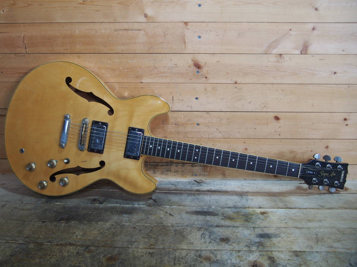 ☆YAMAHA ヤマハ Super Axe SA700 エレキギター セミアコ 001071
