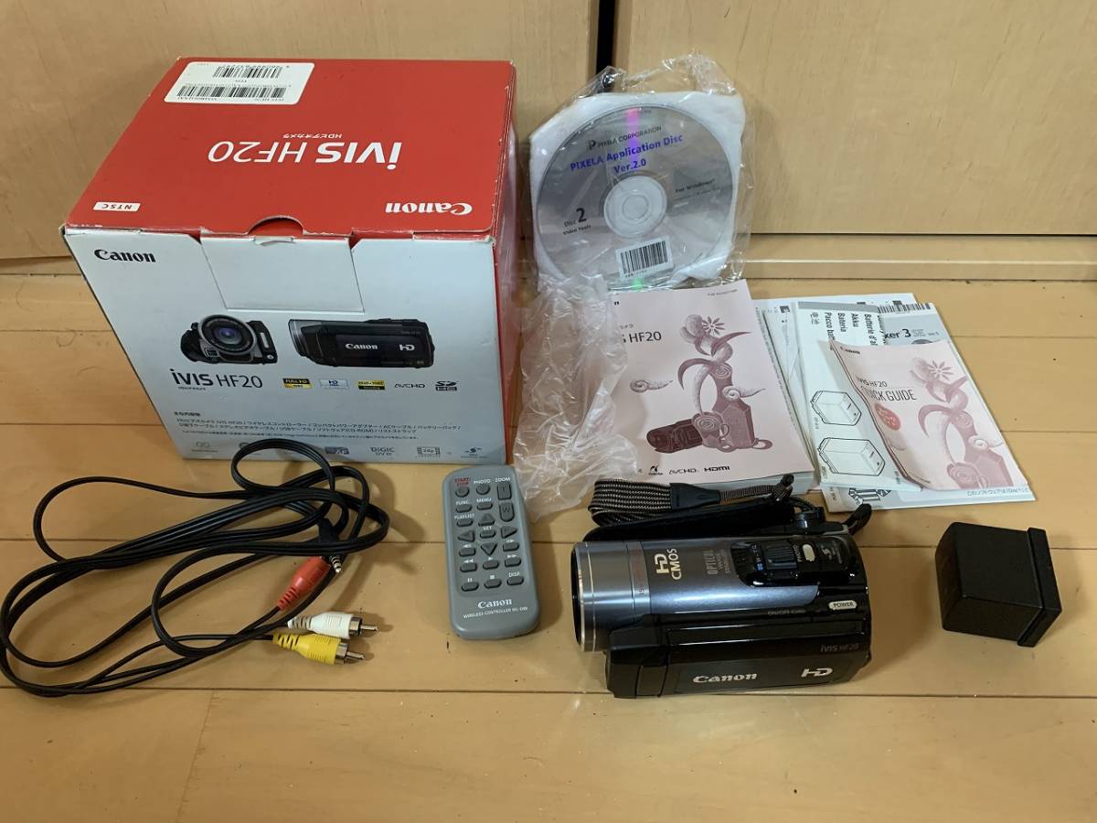 canon キャノン ivis hf20 HD ハンディーカム カメラ Canon iVIS HF20