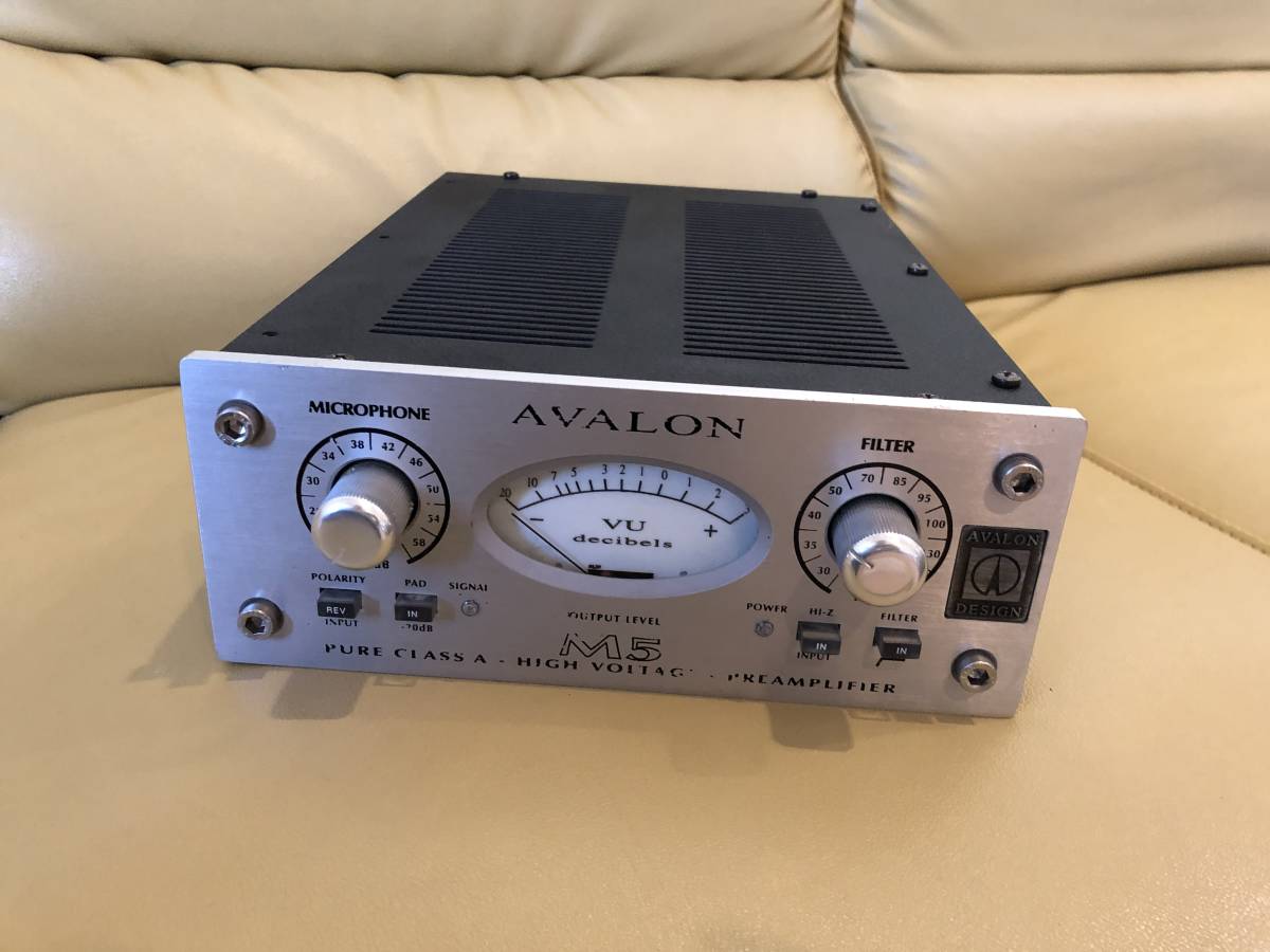 M5 Avalon AVALON マイクプリアンプ Design DESIGN Microphone 高音質 