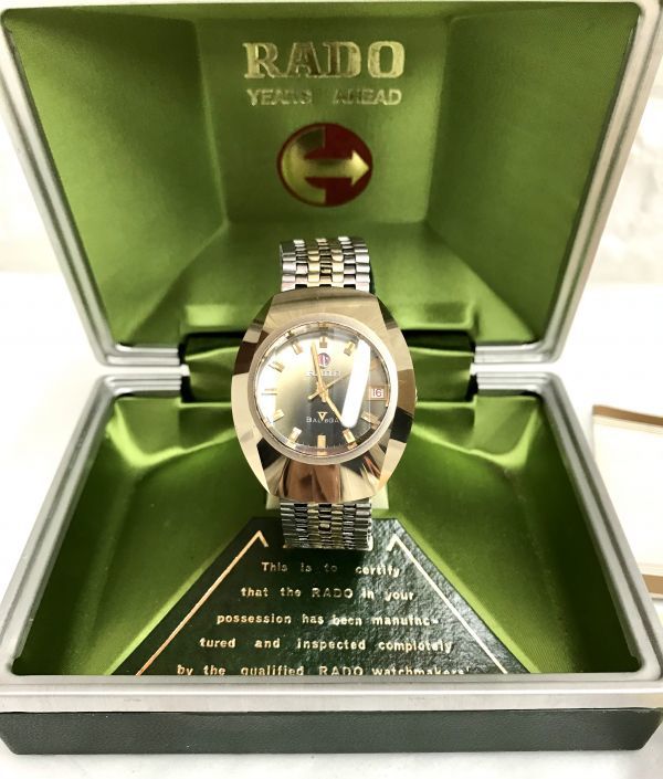 RADO ラドー BALBOA V バルボア 自動巻き 25石 3針 メンズ 腕時計