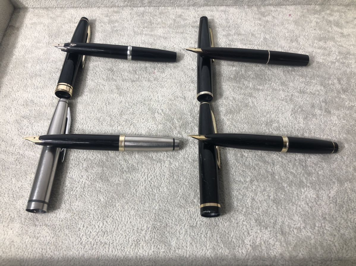 1円スタート sailor セイラー 万年筆 2点まとめ ペン先 21k 18k