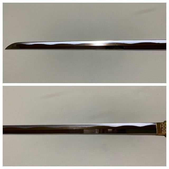 模造刀 直刀 メルカリ - 忍者拵え 鍔無し 黒柄黒鮫皮 高級模造