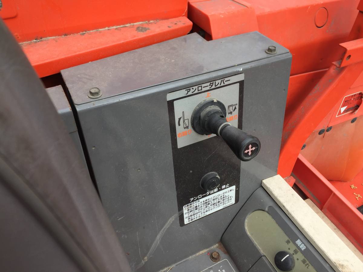 【広島発☆格安】クボタ　コンバイン　SR30　SKYROAD　3条刈り　グレンタンク　スイスイデバイダ　実動　売り切り_9