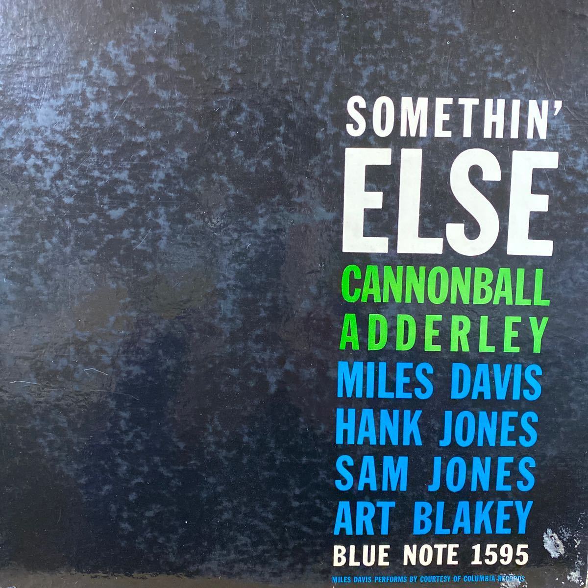 ☆CANNONBALL ADDERLEY/SOMETHIN'ELSE 米国BLP1595 47/63 深溝 RVG 9M