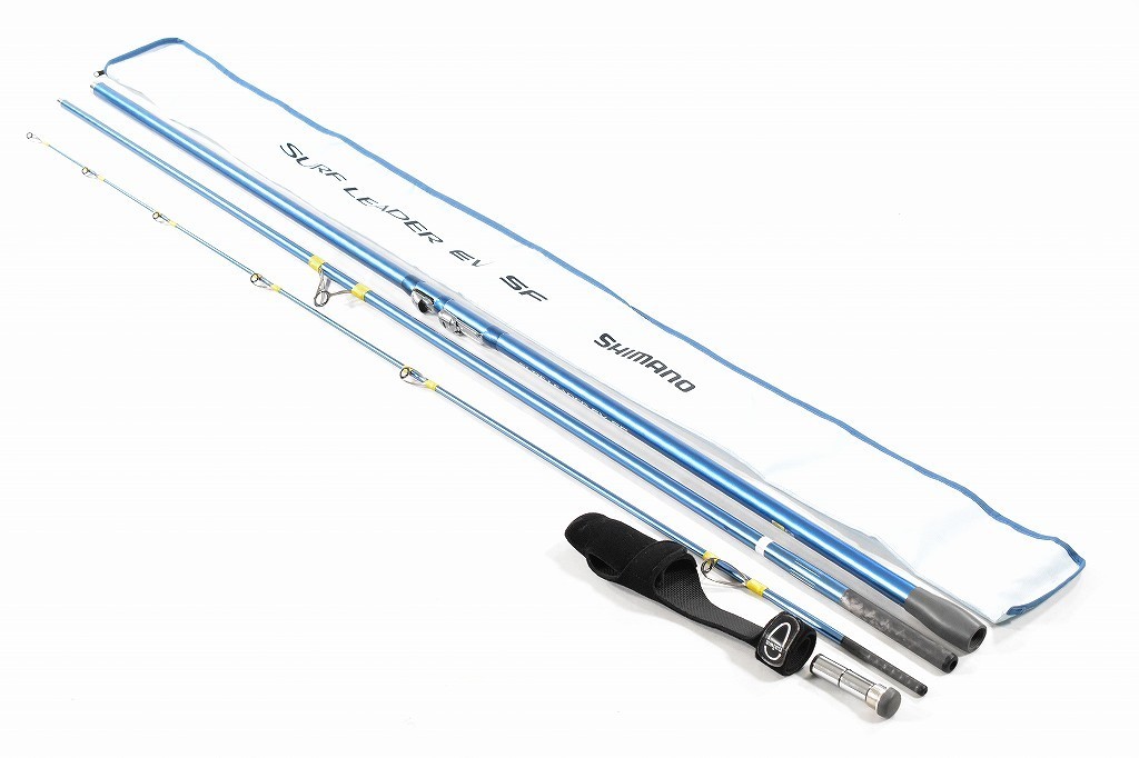  シマノ サーフリーダー EV SF 405FX バランサー2個装着 シロギス K_185(シマノ)｜売買されたオークション情報、yahooの商品情報をアーカイブ公開 - オークファン 投げ竿