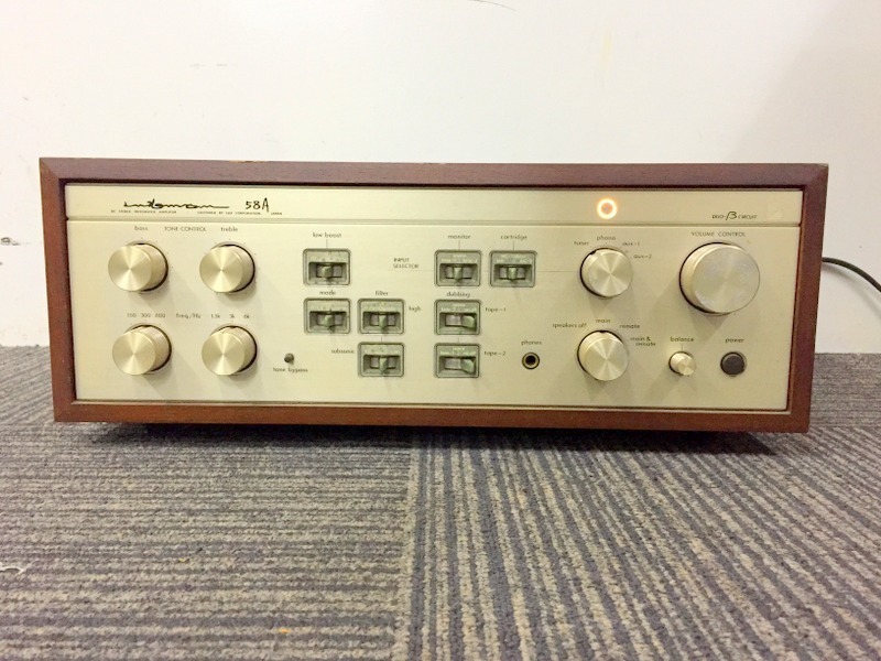LUXMAN L-58A プリメインアンプ ラックスマン H181 LUXMAN L-58A