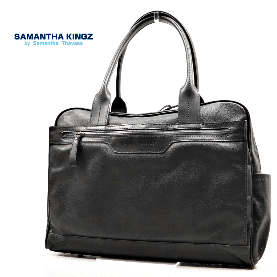 メンズ 美品 Samantha Kingz サマンサキングズ サマンサタバサ 牛革