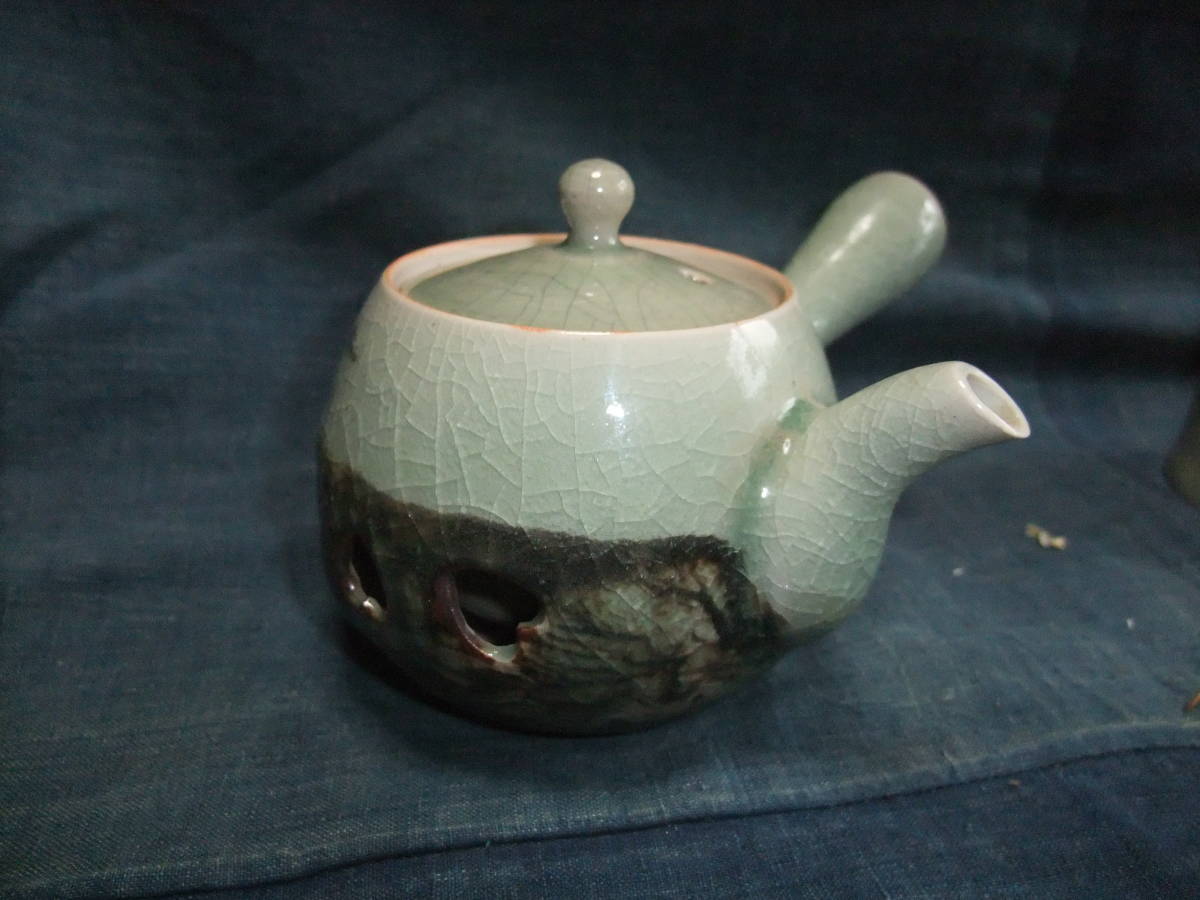 急須 相馬焼 - 湯冷まし 時代物 茶器揃え5客セット 相馬焼／金彩／前茶