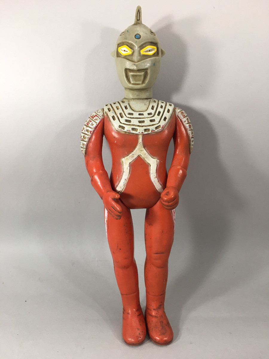 当時物 マルサン ウルトラセブン ソフビ 30cm マルサン 当時物