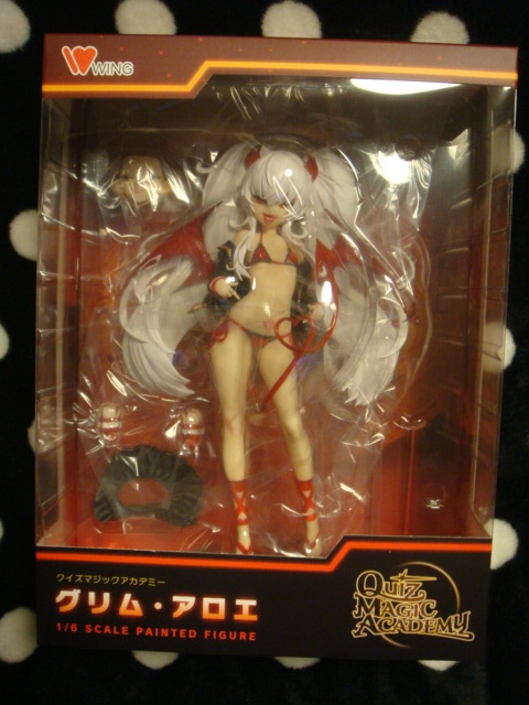 新品未開封　クイズマジックアカデミー　軌跡の交叉　グリム・アロエ 1/6 WING ウイング _1