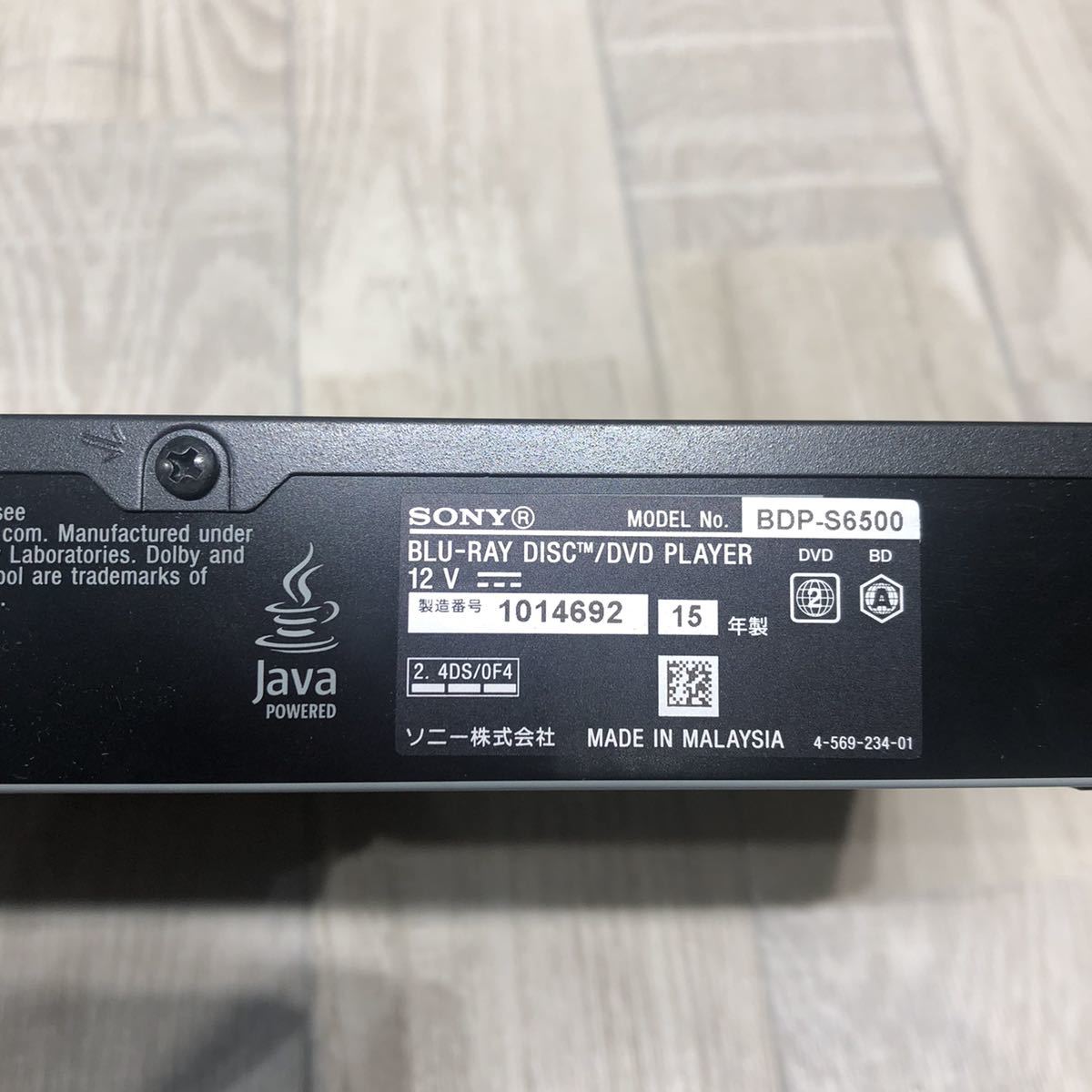 Sony ソニー p S6500 Blu Ray プレーヤー Sony タッチパッドリモコン Rmf Tx100j ブルーレイプレーヤー 売買されたオークション情報 Yahooの商品情報をアーカイブ公開 オークファン Aucfan Com