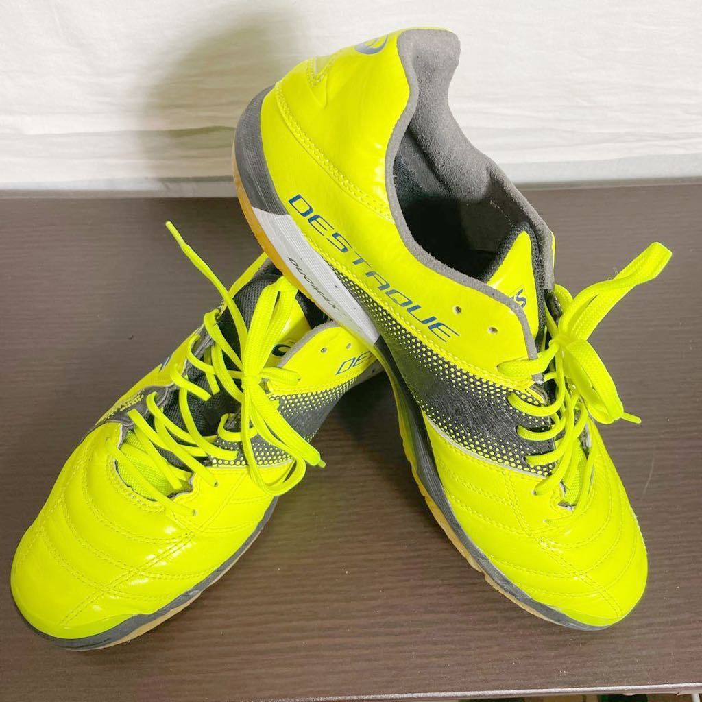  アシックス asics デスタッキ 6J DESTAQUE 6J TST216 黄 イエロー フットサル シューズ トレーニングシューズ 26.5cm(26.5cm)｜売買されたオークション情報、yahooの商品情報をアーカイブ公開 - オークフ シューズ