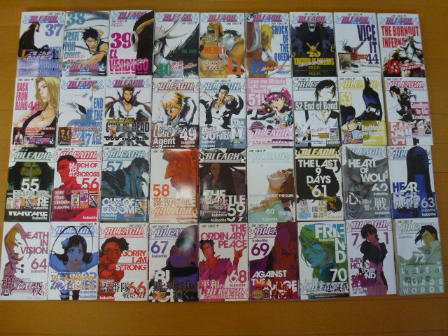 BLEACH ブリーチ（全74巻セット） : マンガ屋アニメ屋 Yahoo!店