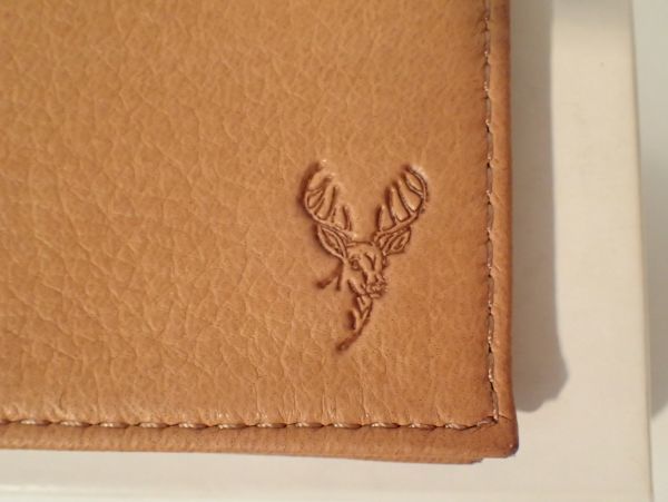 二つ折り 財布 】BRAMA ブラマ DEER SKIN カナダ製 鹿革 WILDLIFE