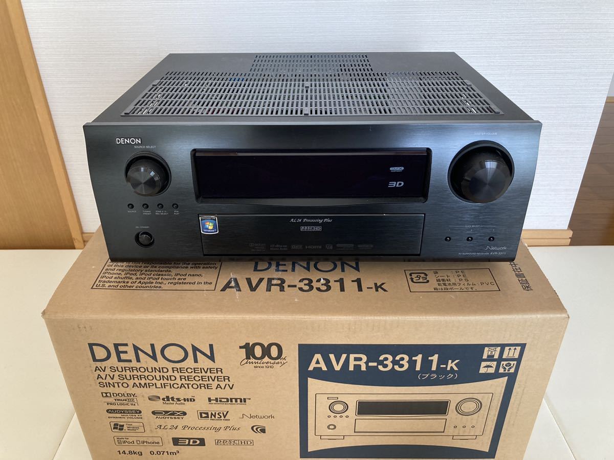 動作確認済】DENON AVサラウンドレシーバー 7.2ch HDMI Ver1.4a