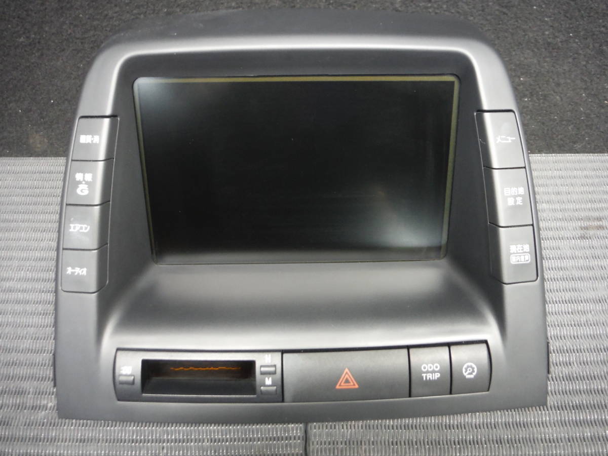 プリウス マルチモニター トヨタ NHW20 純正 ナビ付用 DAA-NHW20 86110