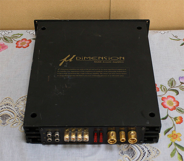 中古μ-Dimension(ミューディメンション)1K.1xd サブウーファー Μ