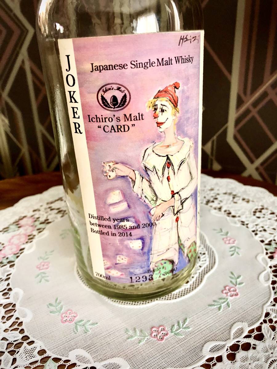 イチローズモルトジョーカー　空瓶 イチローズモルト ジョーカー ベンチャーウイスキー 空瓶 700ml