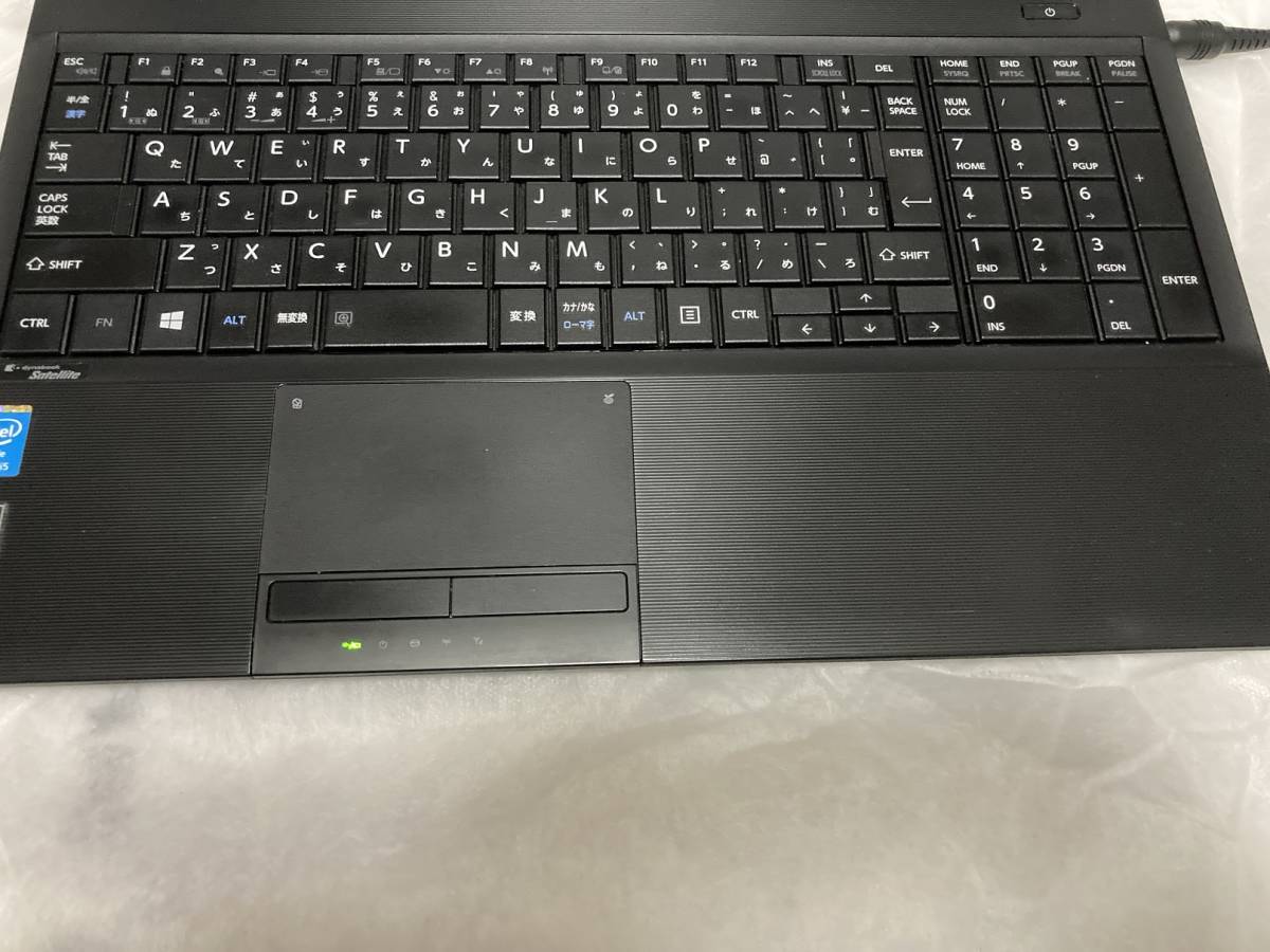 即決：送料込み：Win10Pro i5-4200M 2.50GHz/4GB 500GB dynabook B554/K