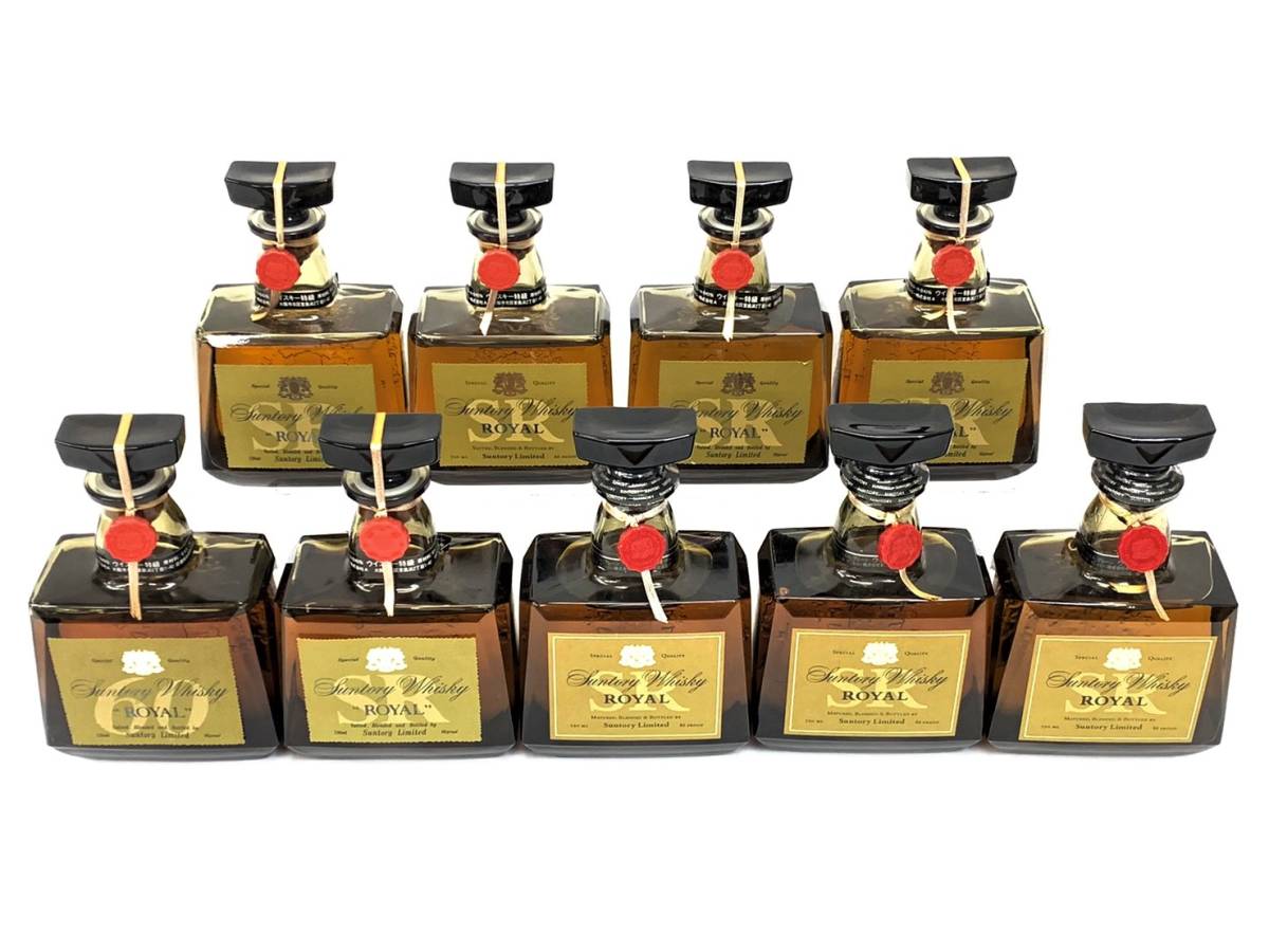 新作 未開栓 9本セット SUNTORY WHISKY ROYAL/サントリーウイスキー ローヤル 特級表示 720ml 43% 古酒 ジャパニーズ 13125r1(日本)｜売買されたオークション情報、yahooの商品情報をアーカイブ公開 - オーク 日本