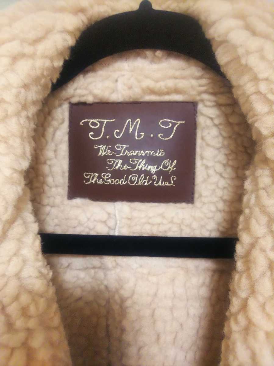 TMT ムートン MOUTON RANCH COAT コート キムタク M(ジャケット、上着
