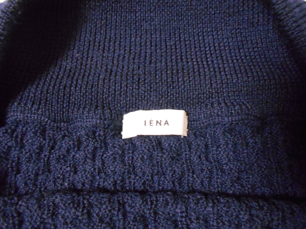 2017 イエナ IENA ミニケーブル ボートネック プルオーバー ニット