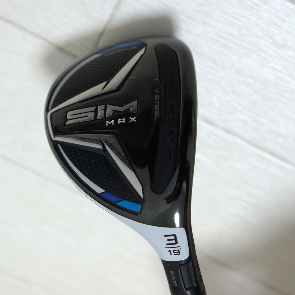 定番人気，人気SALE テーラーメイド TaylorMade Golf SIM MAX レスキュー/ TENSEI BLUE TM60 UT3 19&deg; フレックスS(テーラーメイド)｜売買されたオークション情報、yahooの商品情報をアーカイブ公開 - オークファン 男性右きき用