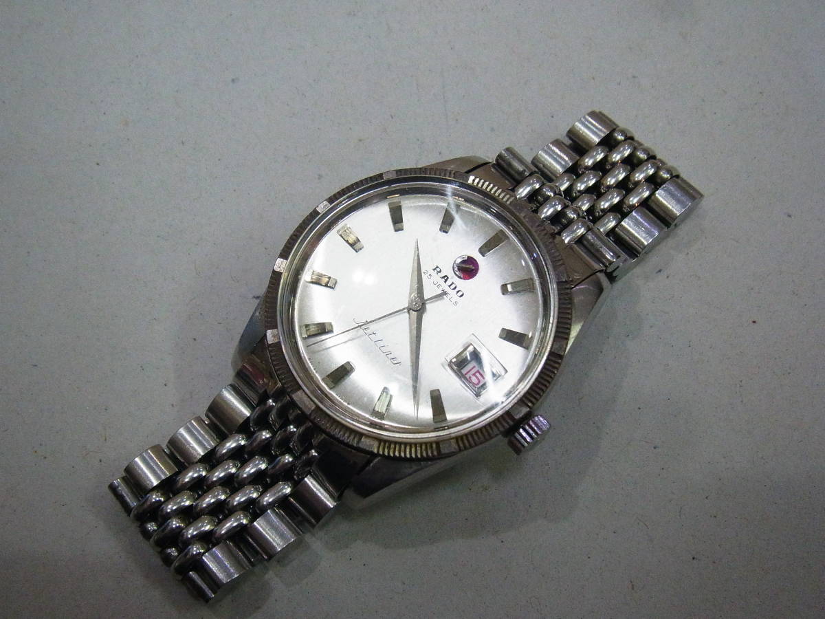 △○RADO○ ラドー JetLiner 自動巻 11735/1 - 1円スタート訳あり品 