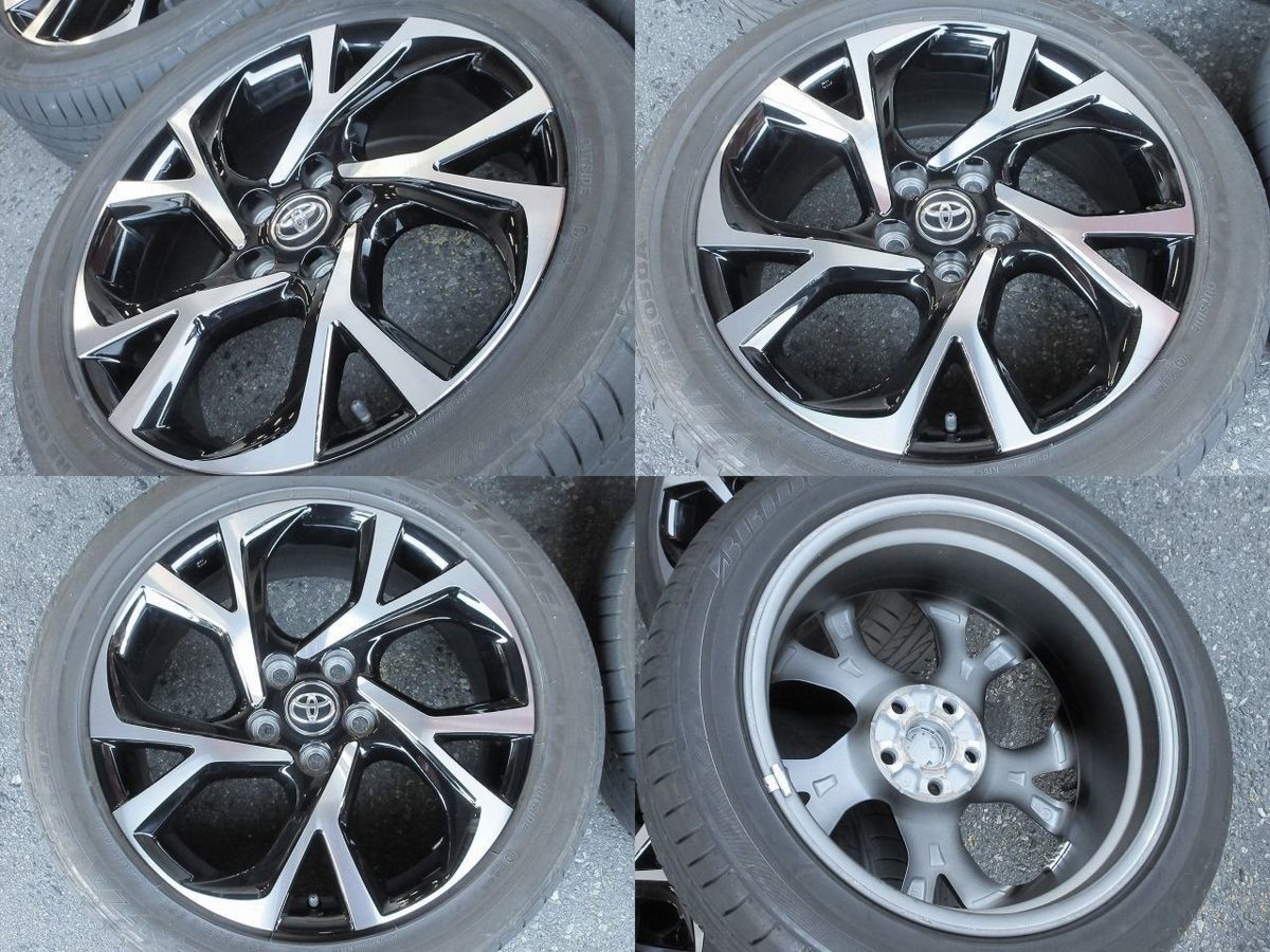 225/50R18インチ 1円スタート C-HR純正 トヨタ純正 C-HR エスティマ