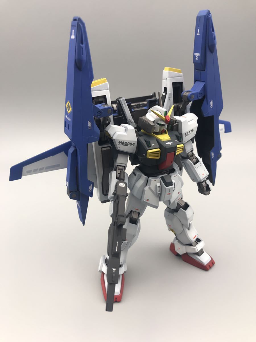 HG1/144 スーパーガンダム　ガンダムmk2＋Gディフェンサー　全塗装済み完成品_3