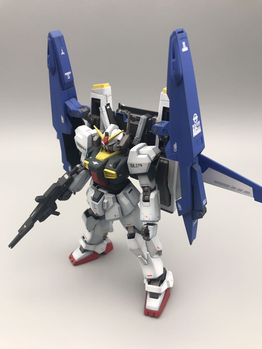 HG1/144 スーパーガンダム　ガンダムmk2＋Gディフェンサー　全塗装済み完成品_4