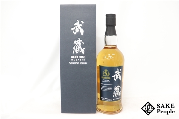 【セール】 注目 ゴールデンホース 武蔵 ピュアモルト 700ml 43% 箱 ジャパニーズ(日本)｜売買されたオークション情報、yahooの商品情報をアーカイブ公開 - オークファン 日本