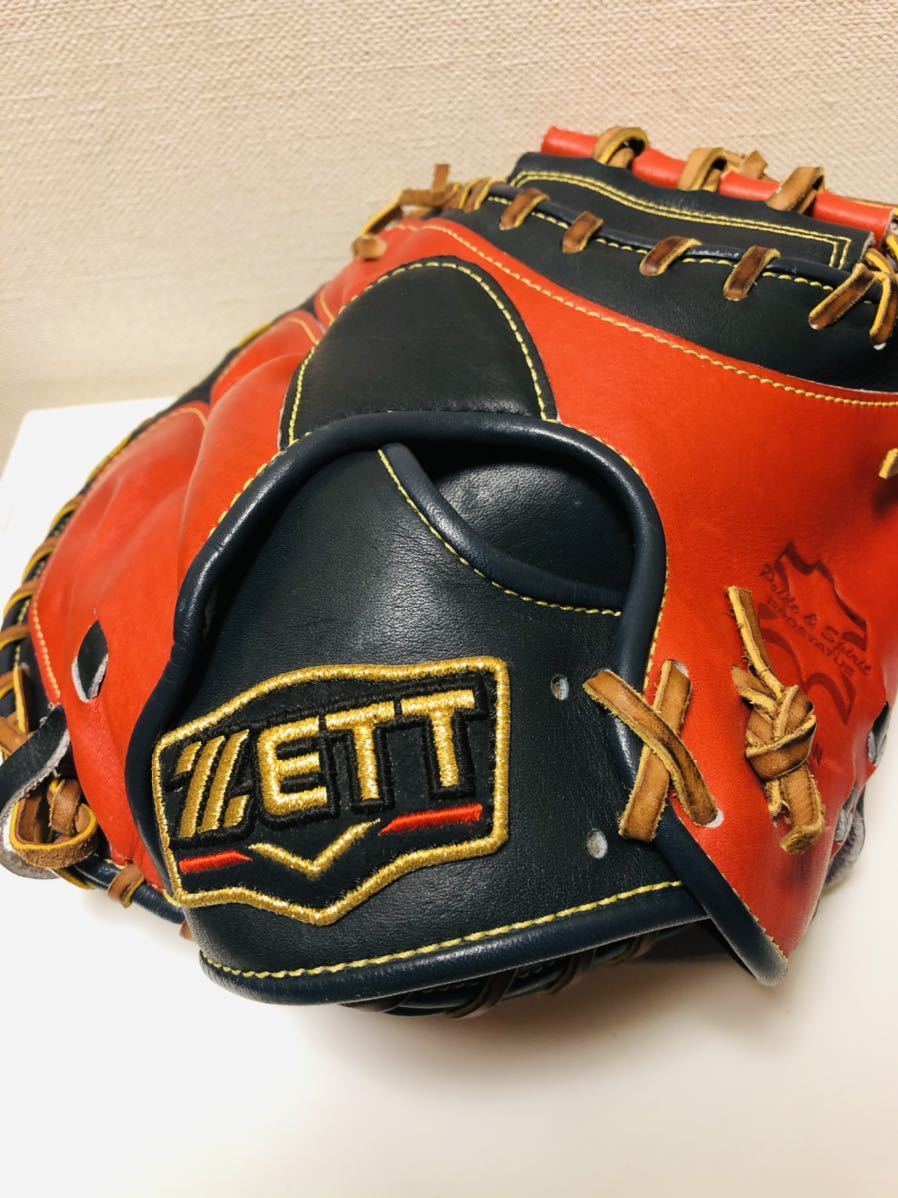 ゼット ZETT キャッチャーミット 野球 プロステイタス 硬式 硬式キャッチャーミット | 硬式野球 ゼット(ZETT) 日本製 キャッチャー - 硬式ミット 捕手用 硬式グローブ