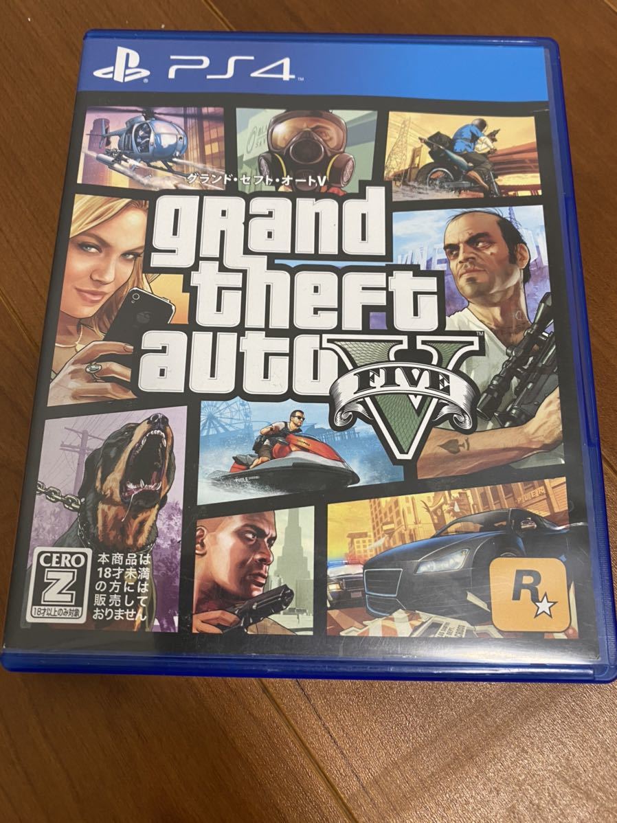 ディスク美品！ps4 グランドセフトオートV_1
