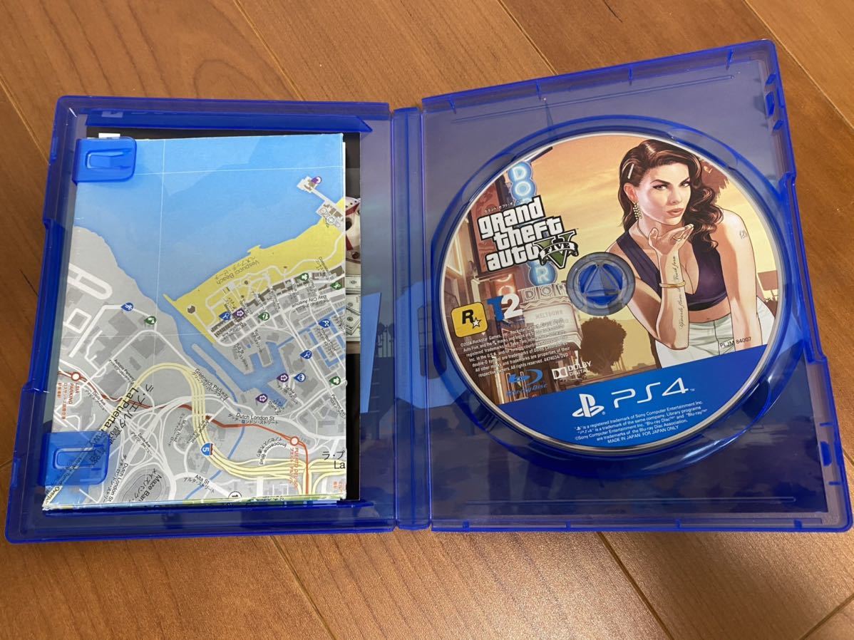 ディスク美品！ps4 グランドセフトオートV_2