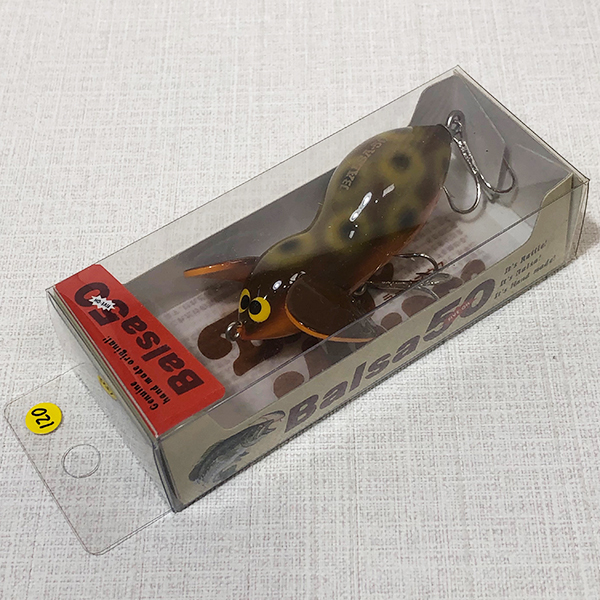 【超激得，定番人気】 デッドストック 120 バルサ50 ラージマウス Or No.035 Balsa50 ザウルス(バルサ50)｜売買されたオークション情報、yahooの商品情報をアーカイブ公開 - オークファン 淡水