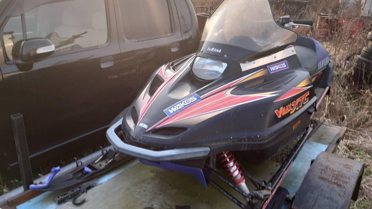 ヤマハ Ｖ-ＭＡＸ ＸＴＣ ジャンク 500ｃｃ スノーモービル(スノーモービル)｜売買されたオークション情報、yahooの商品情報をアーカイブ公開 - オークファン スノーモービル
