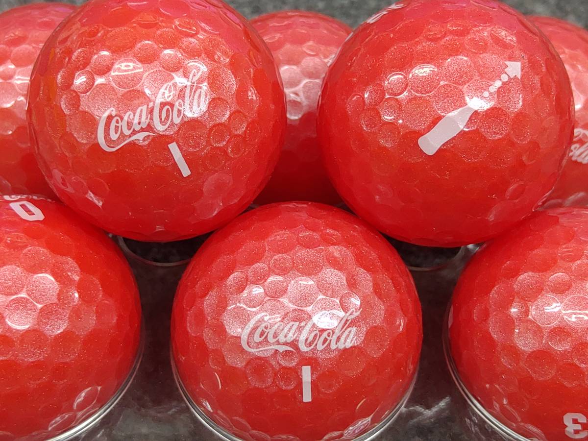 定番，限定SALE 高品質 A級 Coca-Colaコカ コーラ レッド 30球セット ゴルフボール ロストボール(30個～)｜売買されたオークション情報、yahooの商品情報をアーカイブ公開 - オークファン ボール