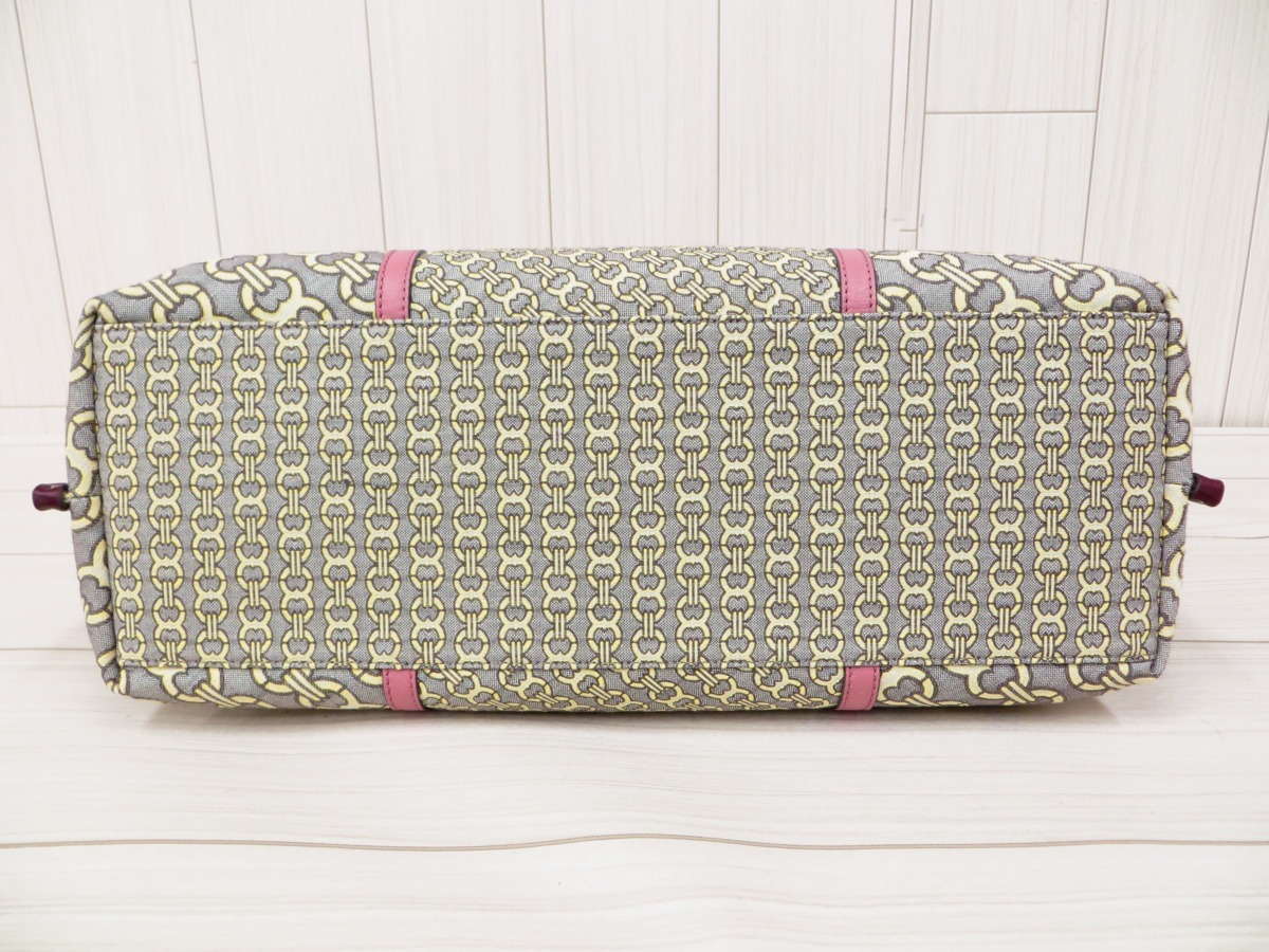 ☆【未使用】TORY BURCH ペリー ジャガード オーバーサイズ トート 