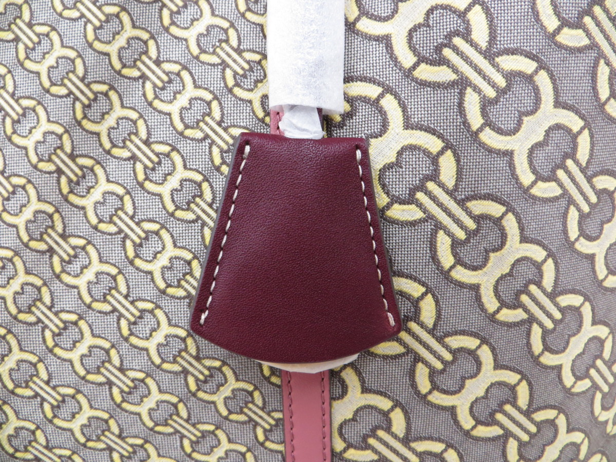 ☆【未使用】TORY BURCH ペリー ジャガード オーバーサイズ トート 