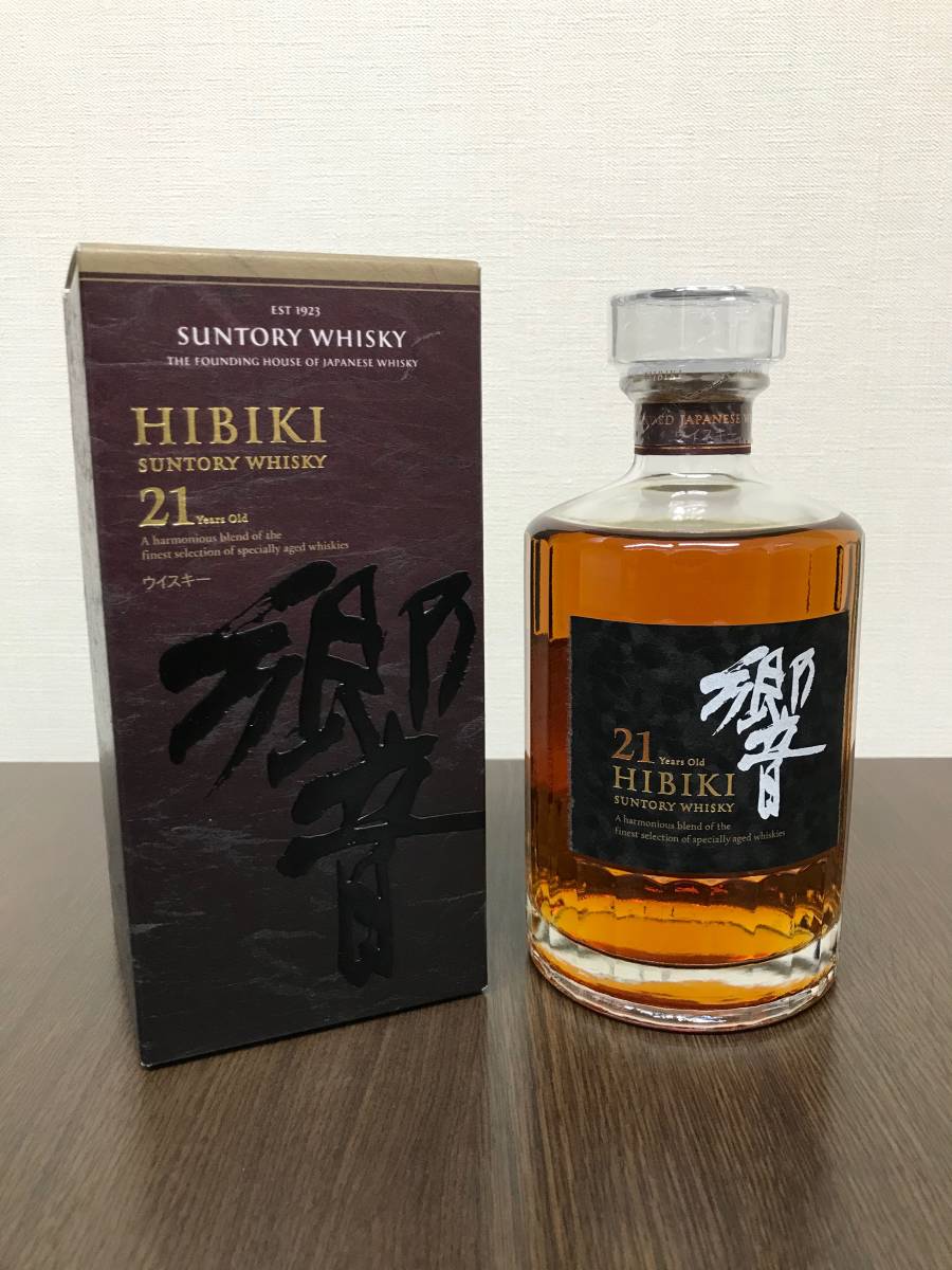 激安大特価，限定セール サントリー 響21年 箱付き 700ml(日本)｜売買されたオークション情報、yahooの商品情報をアーカイブ公開 - オークファン 日本