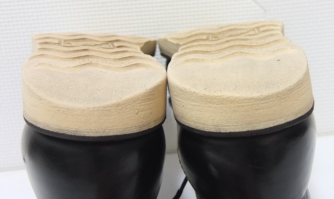 レッドウィング 0 羽タグ RED WING 希少 US6 刺繍羽タグ ブラック 5D REDWING - 茶芯 美品 刺繍羽根タグ 9D