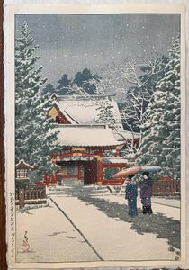 川瀬巴水 版画のYahoo!オークション(旧ヤフオク!)の相場・価格を見る