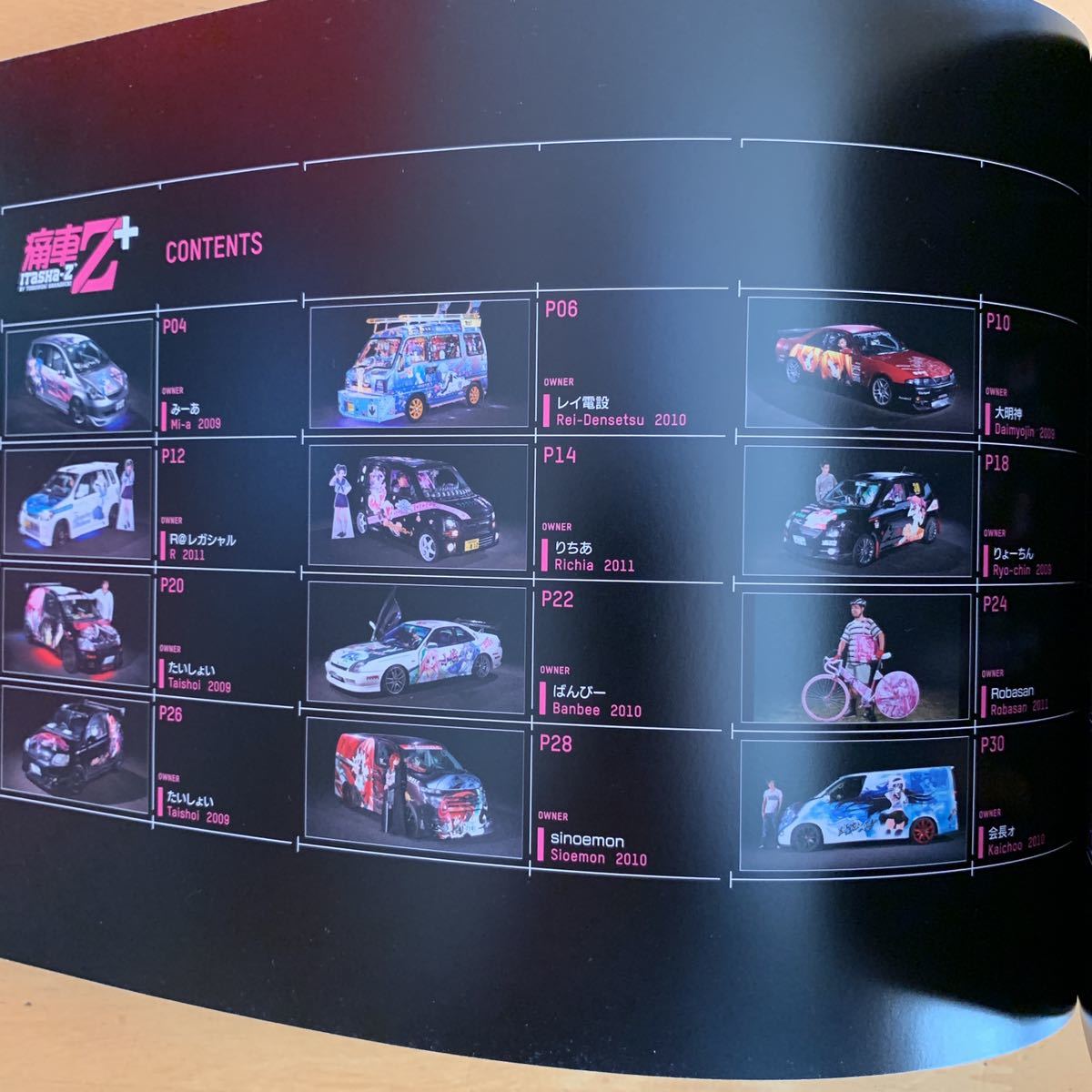 坂口トモユキ 痛車Z+ らきすた/新世紀エヴァンゲリオン/マギウステイル/ラブプラス/灼眼のシャナ/こばと。/とある科学の超電磁砲/他_3